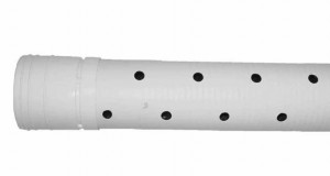 Perforated drain field pipe